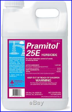 Pramitol 25E Prometon Bare Ground Herbicide 2.5 Gallons Non-Selective Herbicide