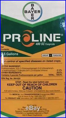 Proline 480 SC Fungicide Prothioconazole 2.5 Gallon