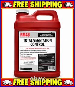 RM43 43-Percent Glyphosate Plus Weed Preventer Total Vegetation Control, 2.5-Gal