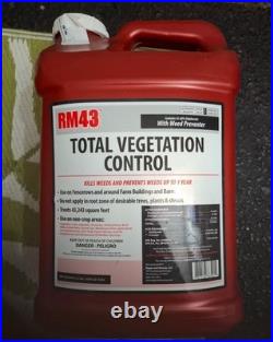 RM43 43-Percent Glyphosate Plus Weed Preventer Total Vegetation Control, 2.5-Gal