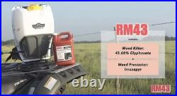 RM43 43-Percent Glyphosate Plus Weed Preventer Total Vegetation Control, 2.5-Gal