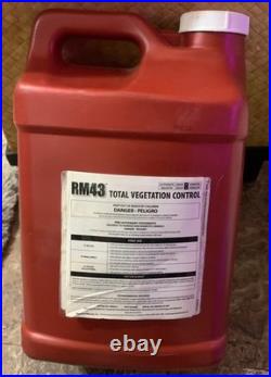 RM43 Weed Killer 43% Glyphosate Total Vegetation Control Herbicide 2.5 Gallon