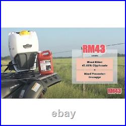 RM43 Weed Killer 43% Glyphosate Total Vegetation Control Herbicide 2.5 Gallon