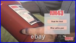 RM43 Weed Killer 43% Glyphosate Total Vegetation Control Herbicide 2.5 Gallon