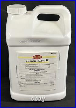 Red Eagle Dicamba 49.8% SL 2.5 Gallon Liquid Bottle 2 Pack New
