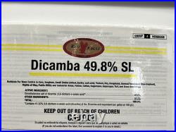 Red Eagle Dicamba 49.8% SL 2.5 Gallon Liquid Bottle 2 Pack New