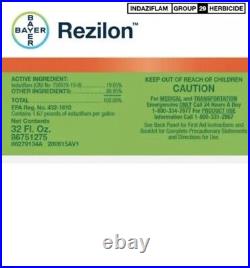 Rezilon Indaziflam Based Pre-Emergent Herbicide 32 Oz Free Shipping