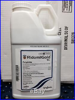 Ridomil Gold SL Fungicide 1 Gallon Mefenoxam 45.3% By Syngenta