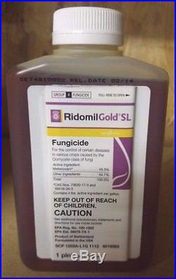 Ridomil Gold SL Fungicide 1 Pint (Mefenoxam)