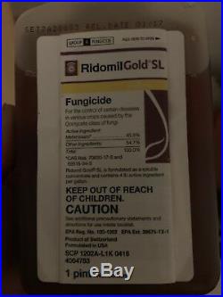 Ridomil Gold SL Fungicide 1 Pint by Syngenta