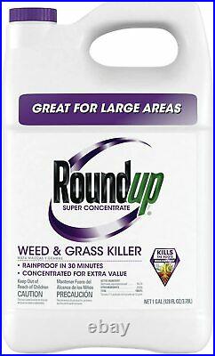 RoundUp super concentrate weed and grass killer 1 gal