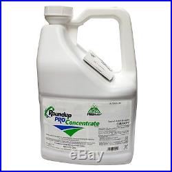 Round Up Pro Concentrate 50.2% Glyphosate 5 Gallons 2 x 2.5/gal jug Systemic