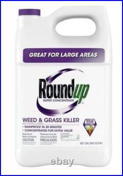 RoundupT 1 Gallon, Super Concentrate Weed & Grass Killer- Free Shipping