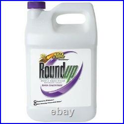 Roundup 1 Gallon 50% Super Concentrate Weed & Grass Killer- Free Shipping