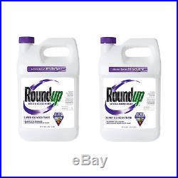 Roundup Fast Garden Weed and Grass Killer Super Concentrate, 1 Gallon (2 Pack)