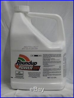 Roundup PowerMax Herbicide Weed Killer 48.7% Glyphosate 2.5 Gallons