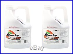 Roundup PowerMax Herbicide Weed Killer 48.7% Glyphosate 5 Gallons (2x2.5gal)