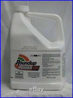 Roundup Powermax Herbicide 48.7% Weed Killer 2.5 Gal
