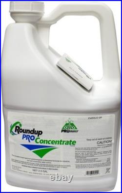 Roundup Pro Concentrate 2.5 Gal Weed Killer Herbicide Vegetation Control