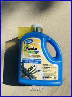 Roundup Quick Pro 6.8lbs Herbicide/Weed killer New! 1 bottle