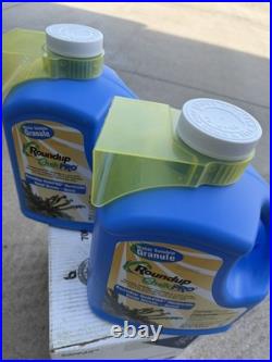 Roundup Quick Pro 6.8lbs Herbicide/Weed killer New! 2 bottles