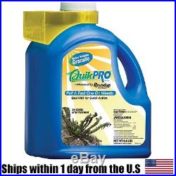 Roundup Quickpro 6.8 LB Jug Pro Weed Killer Water Soluble Quikpro 4 Pack