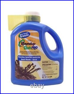 Roundup QuikPro 27.2lbs (4 jugs) Herbicide/Weed killer-Very FAST acting product