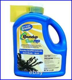 Roundup QuikPro Herbicide 6.8 lbs Jug QuickPro Glysophate Weed Control Herbicide