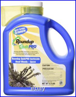 Roundup QuikPro Herbicide Grass/Weed killer 6.8 Lbs Jug (QuickPro) FS