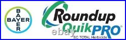 Roundup QuikPro SC Total Herbicide Weed Killer 2.5 Gallons
