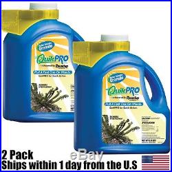 Roundup Quikpro 6.8 LB Jug Pro Weed Killer Water Soluble Turf Herbicide 2 Pack