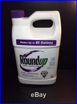 Roundup Super Concentrate 128-oz Weed and Grass Killer Makes 85 Gallons NICE BUY