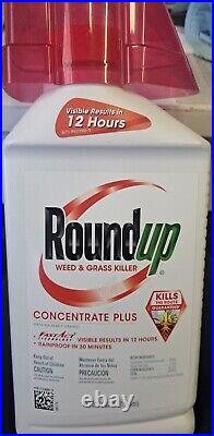 Roundup Weed & Grass Killer Concentrate Plus 32oz