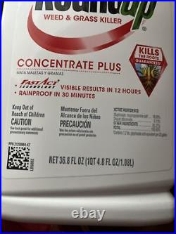Roundup Weed & Grass Killer Concentrate Plus CASE of 12 36.8 oz. Concentrate