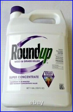 Roundup Weed & Grass Killer Super Concentrate 1-gallon