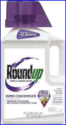 Roundup Weed and Grass Killer Super Concentrate, 1/2-Gallon
