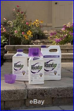 Roundup Weed and Grass Killer Super Concentrate 1-Gallon NEW FREE SHIPPING