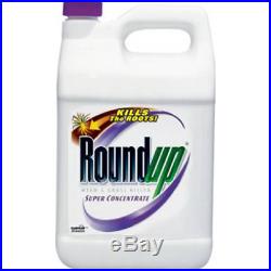 Roundup Weed and Grass Killer Super Concentrate 1-Gallon for Large Areas New