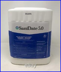 SaniDate 5.0 Sanitizer Disinfectant 2.5 gallon Drum by BioSafe Systems