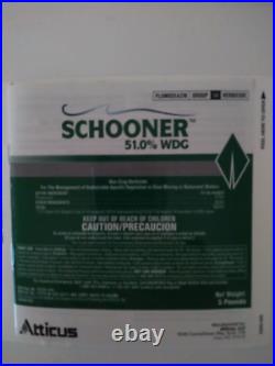 Schooner by Atticus 51.0% Flumioxazin WDG Aquatic Compare To Clipper 5 Lbs