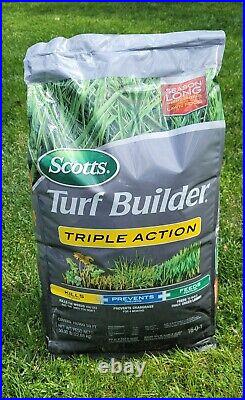 Scotts Turf Triple Action Kills Weeds Prevents Crabgrass 50 Lbs
