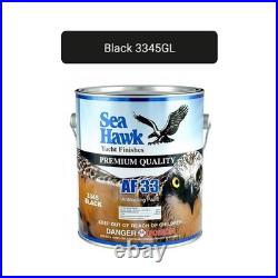 Sea Hawk Af33 Black Antifouling Ablative Bottom Paint Gallon 3345GL