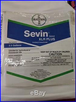 Sevin XLR Plus 2.5 Gallons (Carbaryl 44.1%) by Nova Source brand new free ship