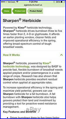 Sharpen Herbicide 1gal by BASF