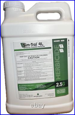 Simazine 4L(2.5 Gal.) Pre-Emergent Herbicide for Broadleaf and Grass Suppression