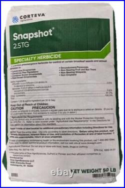Snapshot 2.5 TG Herbicide 50 Pound Bag (Mulch Bed Weed Inhibitor)