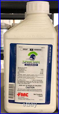 Spartan Charge Herbicide 1 Quart (Carfentrazone & Sulfentrazone) by FMC