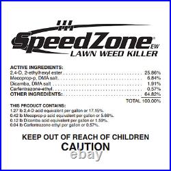 Speedzone EW Herbicide for Lawn Weeds 128 fl oz by PBI Gordon