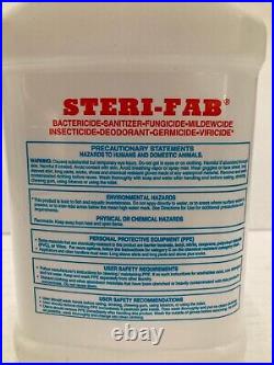 Steri-Fab Kills Bed Bug Pest Control Insecticide Deodorizer Fungicide, 4 Gallons