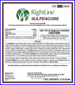 Sulfencore Herbicide (Sulfentrazone & Metribuzin) Sencor Dismiss EPA#87290-70